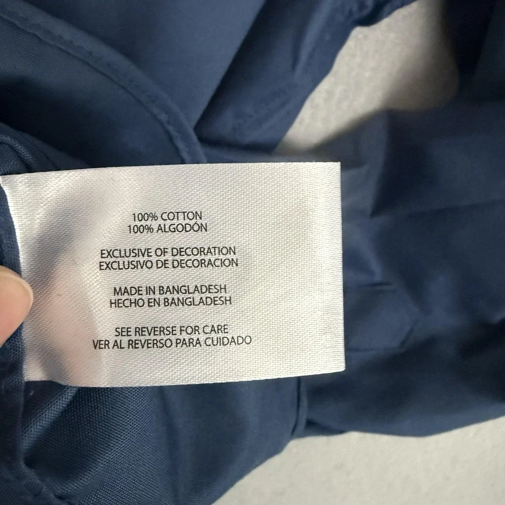 Banana Republic Button Down Mens XXL Blue Long Sleeve Cotton‎ Casual Pocket